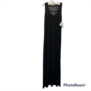 Kenneth Cole Reaction Crochet Racerback Maxi Dress. Medium